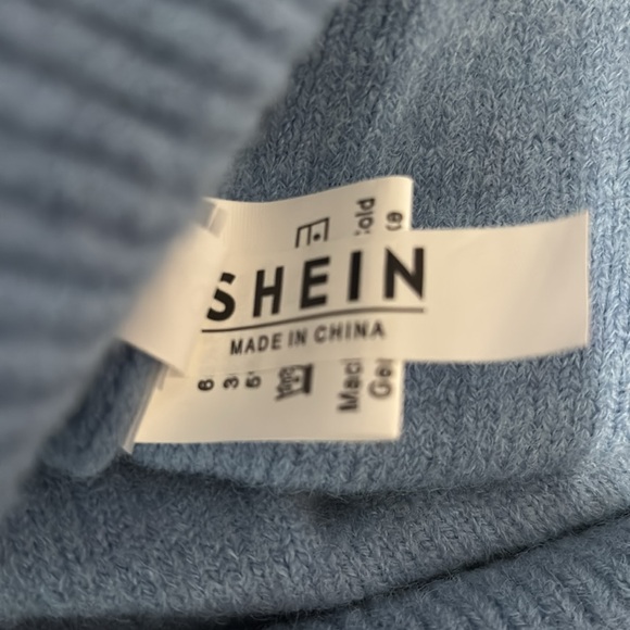 SHEIN Light Blue Sweater. One size fits all - Picture 3 of 5